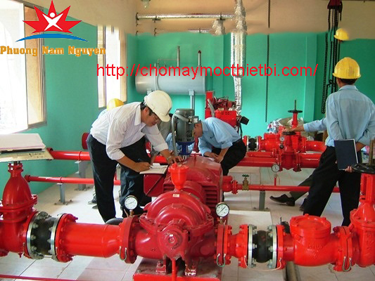 bảo trì máy bơm PCCC